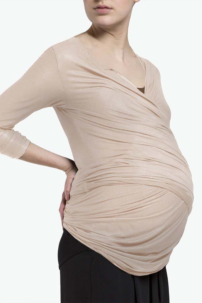 Mitera Nadia Loop Maternity and Nursing Cardigan Blush 